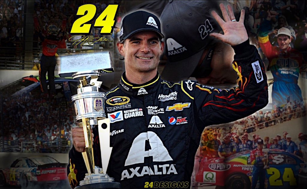 24Designs's tweet photo. He won the first one in 1994, 20 years later he had won 4 more! @JeffGordonWeb is the king of the #Brickyard400! #JGFriday #Gr24test #24Ever https://t.co/D7mjrQ4L4V