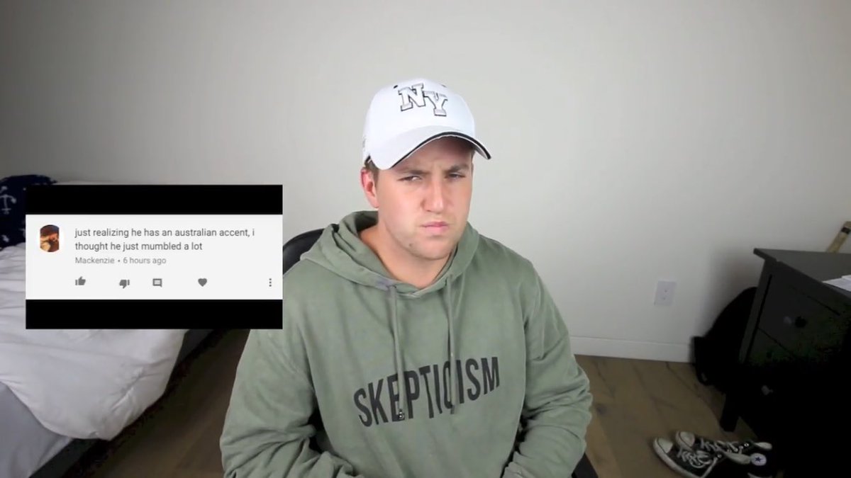 UpdatesOnCorey's tweet photo. go watch @coreylabarrie's new video where he reacts to hate comments ! 

make sure to like &amp; subscribe! :)
https://t.co/N5EYhKdGZF https://t.co/FkKcjsBdFa