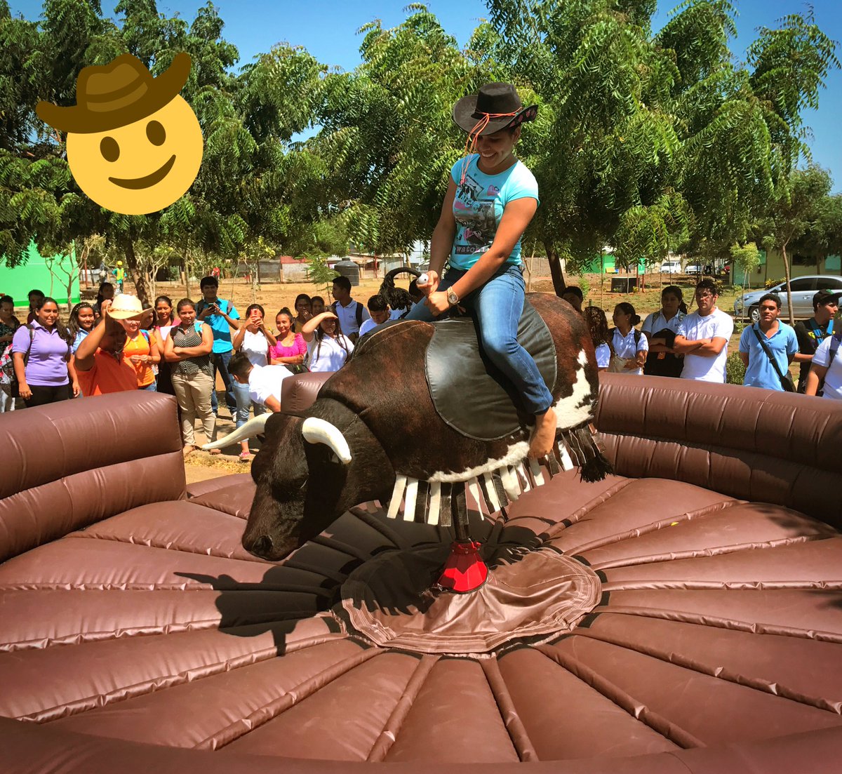 JInflablesNica's tweet photo. Ya estamos listos con nuestro Toro Mecánico! Y tu ? Que esperas para reservar tu fecha 📆. Cotiza hoy mismo al ☎️ 22684095 - 📱 86466117 https://t.co/w2N9YKlpX4