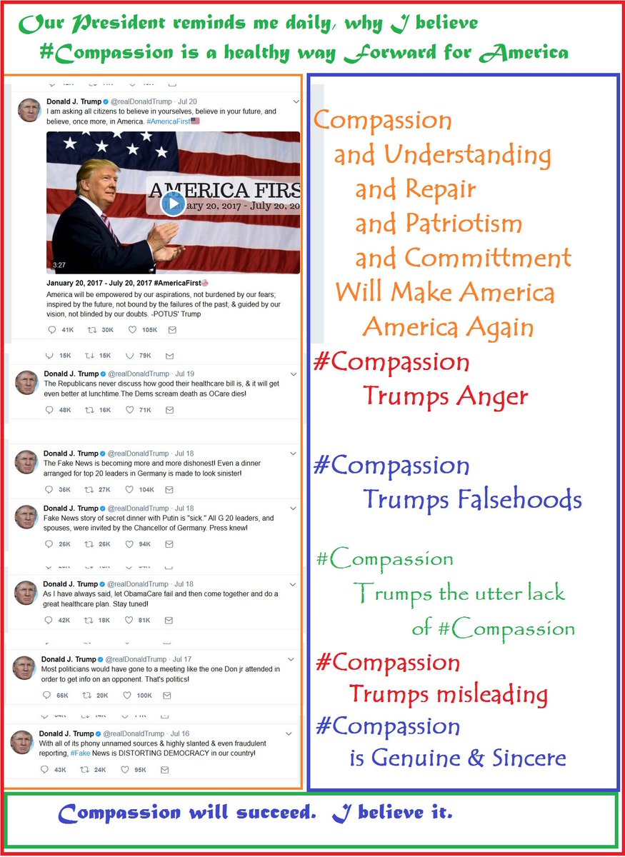 IndivisibleSYV's tweet photo. Watching the news, reading tweets, fearing for #Mueller-reminding ME again- #CompassionTrumpsHate
I believe it always will - #ItMust
#ImIn https://t.co/z6sSpKGB1c