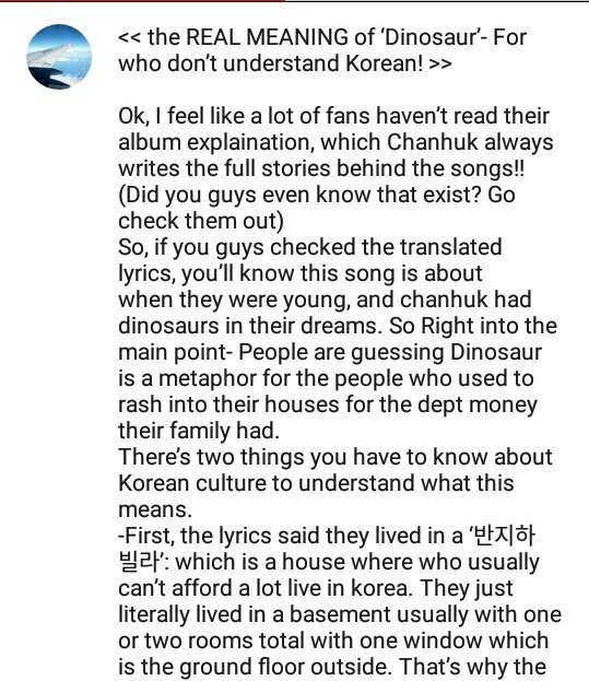 friedchanwoo's tweet photo. Idk if you alrdy know about this yet but this is the real meaning of the lyrics for AKMU's Dinasour 😊 https://t.co/ATBgMGZ0Cy