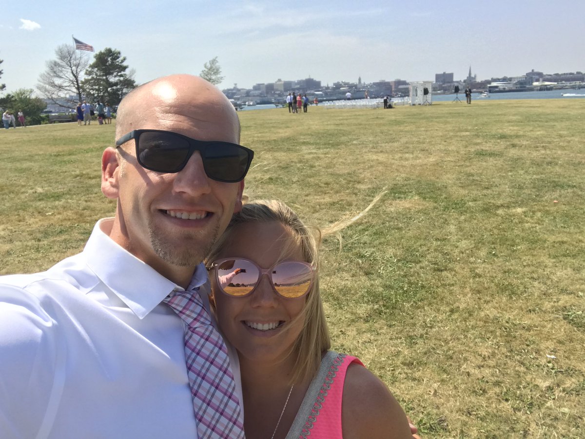 Searle_Turf's tweet photo. Wear a pink tie once ✅ #BugLightPark #Portland #Maine #Wedding https://t.co/g0Mis4a3KG