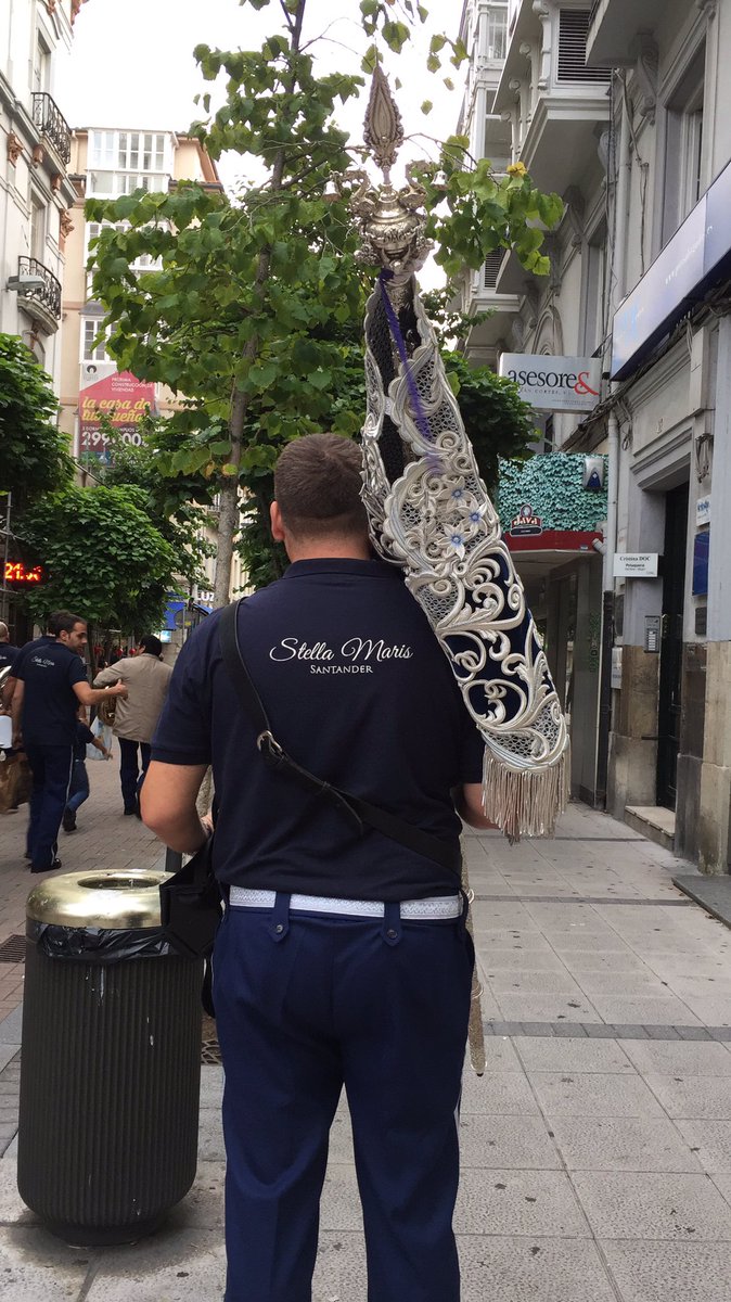 Nuestro banderín ya está de camino al chupinazo que da comienzo a la semana grande de Santander!