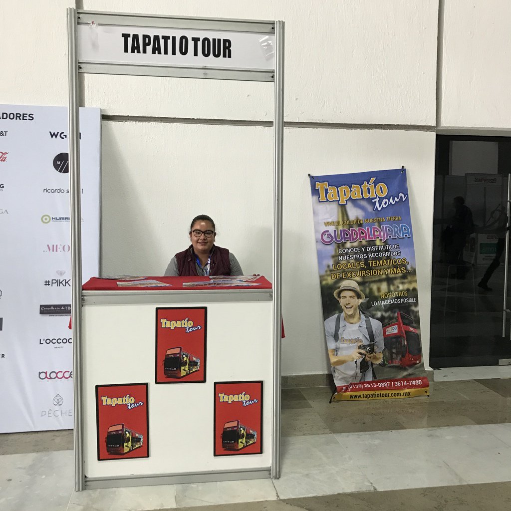 Intermoda's tweet photo. #Intermoda67 les recuerda que #TapatíoTour los lleva a conocer Guadalajara, busquen su stand en entrada principal. https://t.co/0nhqNZmfLC