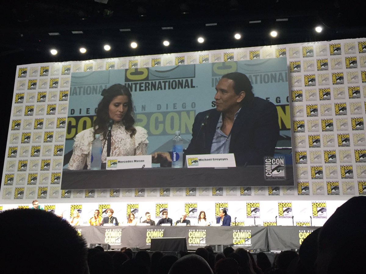 "This is one of the most fantastic characters I've ever had to play." - @michaelgreyeyes on playing Walker #SDCC #FearTWD