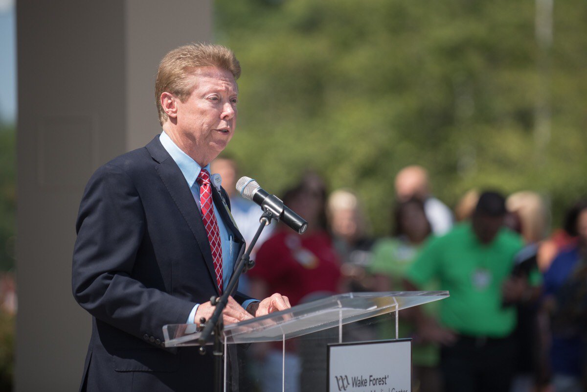 AtriumHealthWFB's tweet image. Today we welcomed Wake Forest Baptist Health-Wilkes Medical Center into our health care family with a celebration.