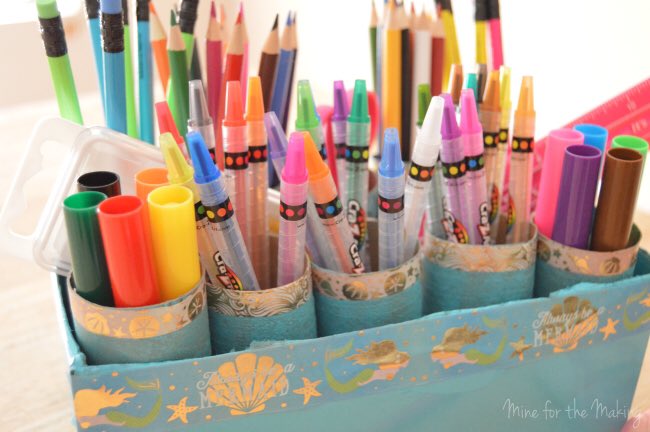MinefortheMakin's tweet photo. Make this Recycled Desk Organizer for #backtoschool. Plus get double the Box Tops! #BoxTopsHero #ad 
https://t.co/mArOitRAdz https://t.co/sVV8wGk1De