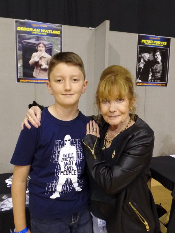 DWProjectIndigo's tweet photo. So sad to hear the news about Deborah Watling, I was lucky to meet her last summer and she was so kind and very funny too. RIP Deborah. https://t.co/vMJyxzI3qS