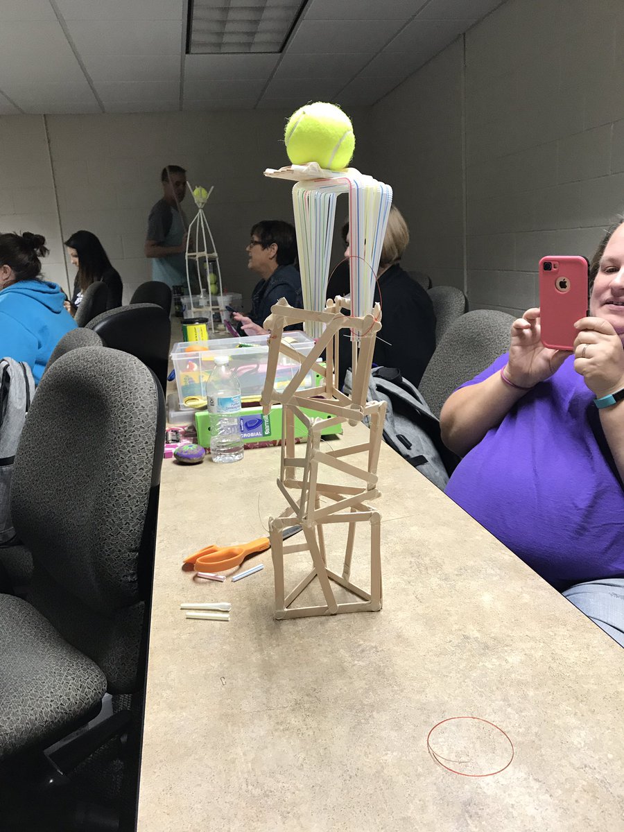ClassWithMrsE's tweet photo. Tower building #nctctrc #collaboration #structurally sound @wild21west @sanders_shan @keldred82 https://t.co/VBw0fsoazb