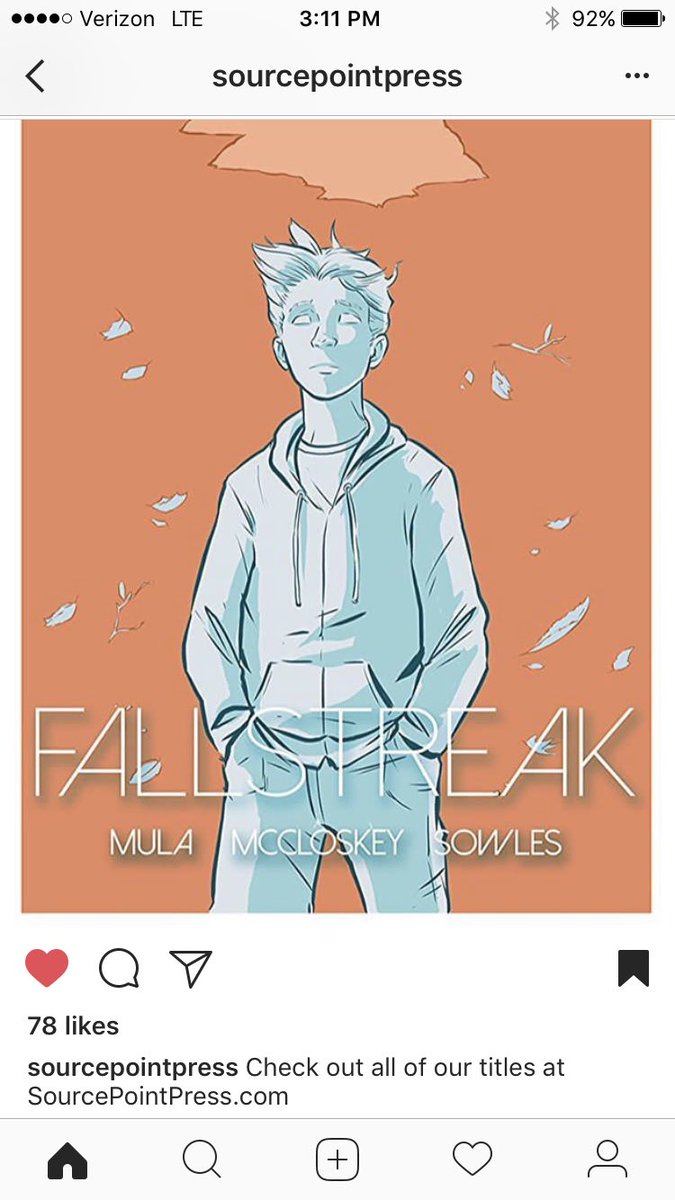 RemyRevere's tweet photo. Fallstreak v1 is available from @SourcePtPress on both DriveTru comics and @comiXology. Stay tuned for the print release date !! https://t.co/kxchnt9t7M