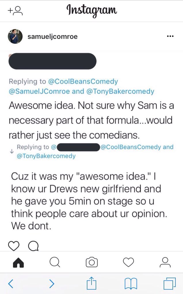 gippywhite's tweet image. Y would u affiliate w/ some1 who takes pleasure in unjustly publicly demeaning,berating &amp;amp; belittling women? Especially new female comedians!