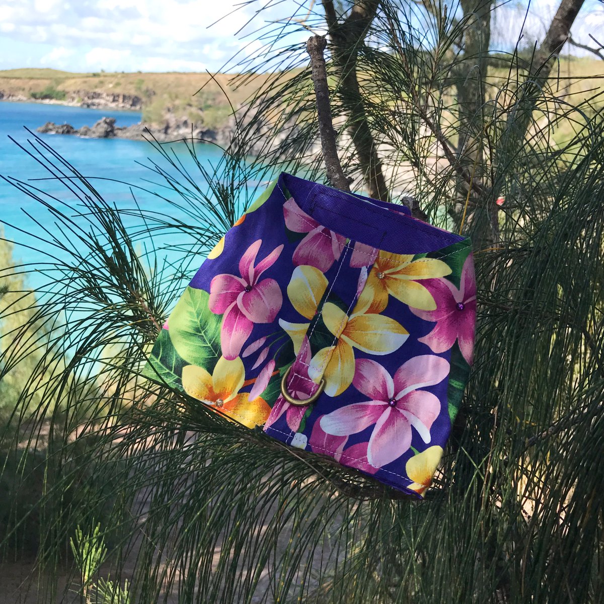 Happy #AlohaFriday #livelovelife #islandstyle #BoardwalkDoggies custom dog couture