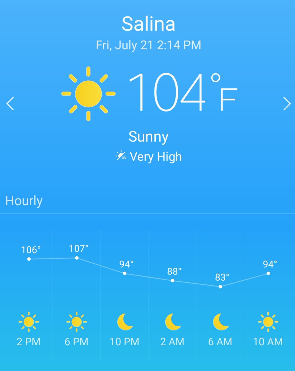 The_NickTaylor's tweet photo. It's literally hotter in Salina, Kansas than it is in the Sahara Desert https://t.co/Ot927gQR9o