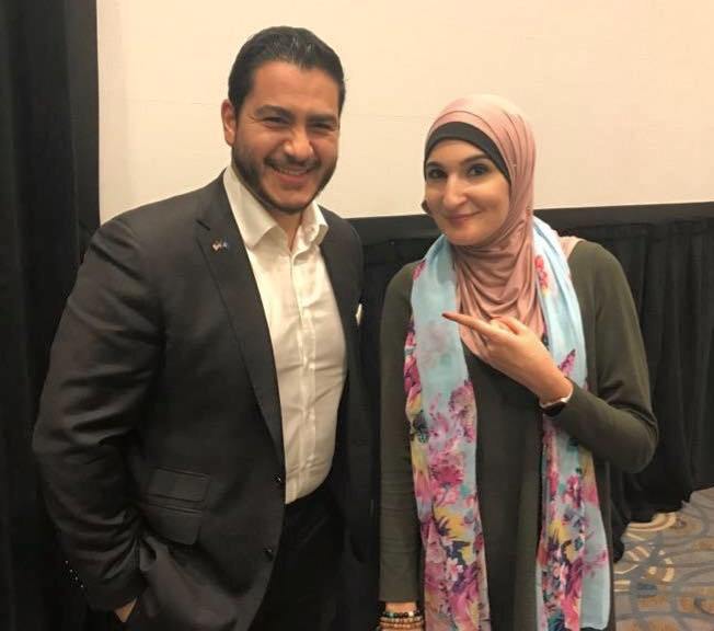 AmyMek's tweet photo. 🚨 JIHAD ALERT 🚨 

A Muslim Brotherhood Jihadi who was groomed by SOROS is running for Governor of Michigan 
https://t.co/FwchpbXW6E #Hannity https://t.co/Q6lxKdNHXW