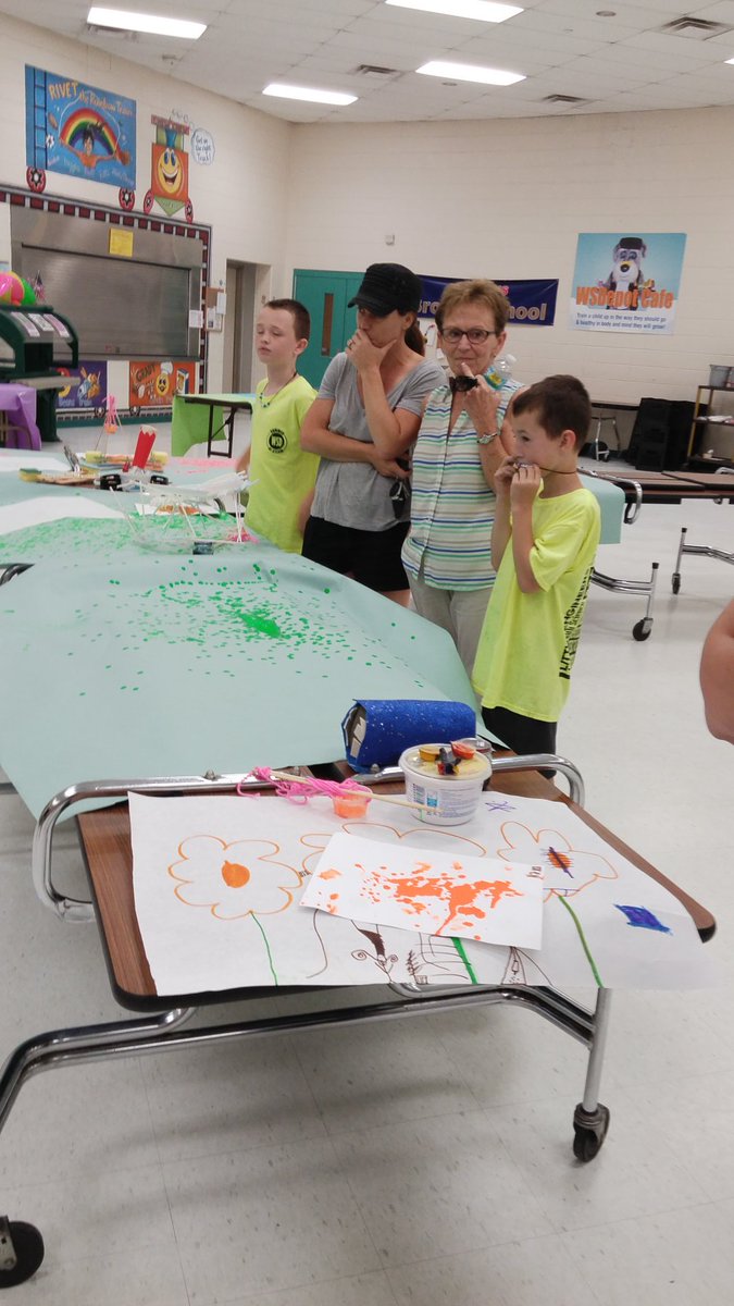 determan_k's tweet image. #WSDsummerSTEAM camp showcase in progress. What AWESOME learning fun we had! #K12ArtChat #Make2Learn #wsdiee #wsdnews