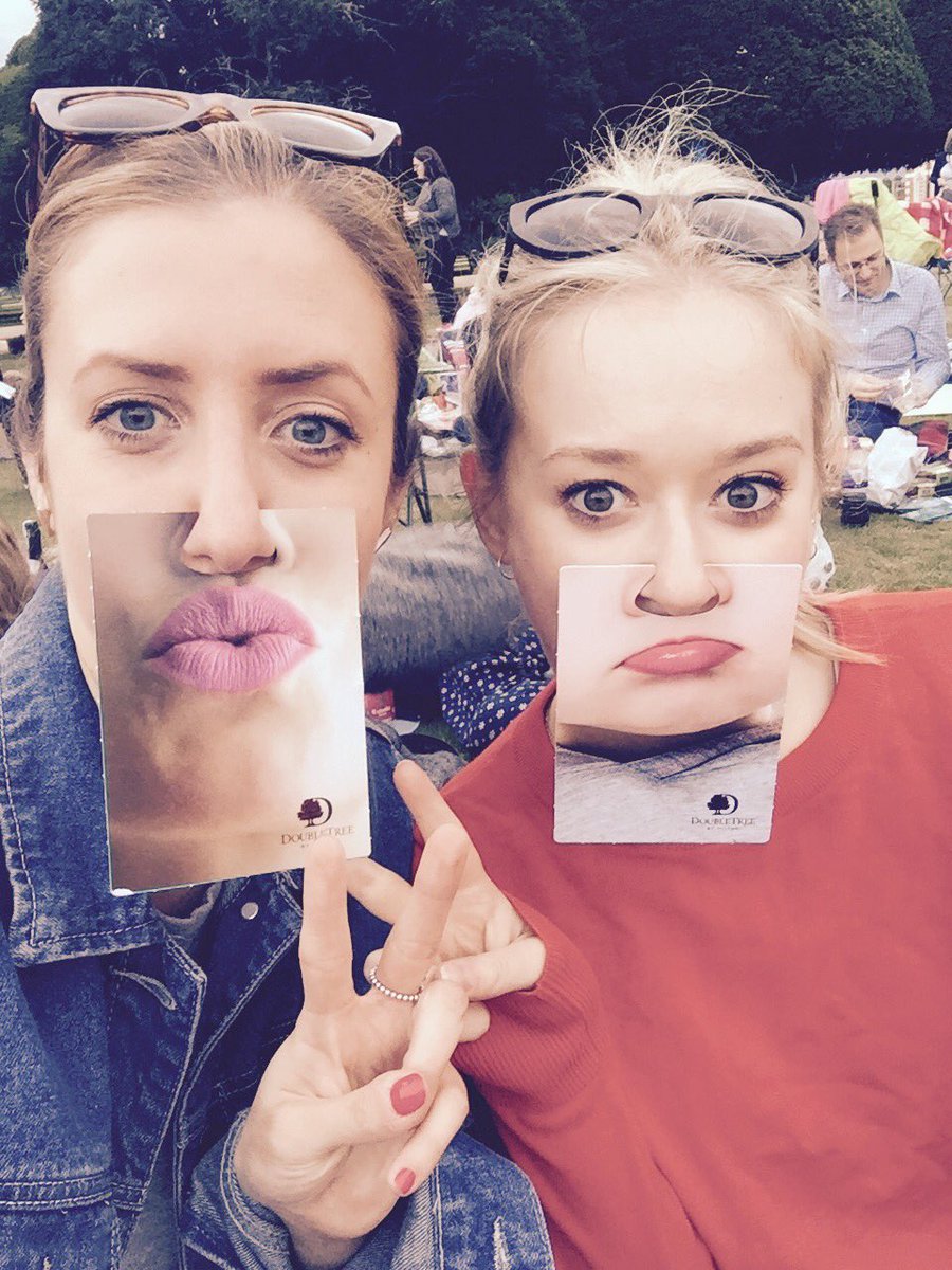 DebbieRocket's tweet image. La La Land already got us going la la @JulieKirwan! 💋 @doubletree #DoubleTreeatLuna #Contest