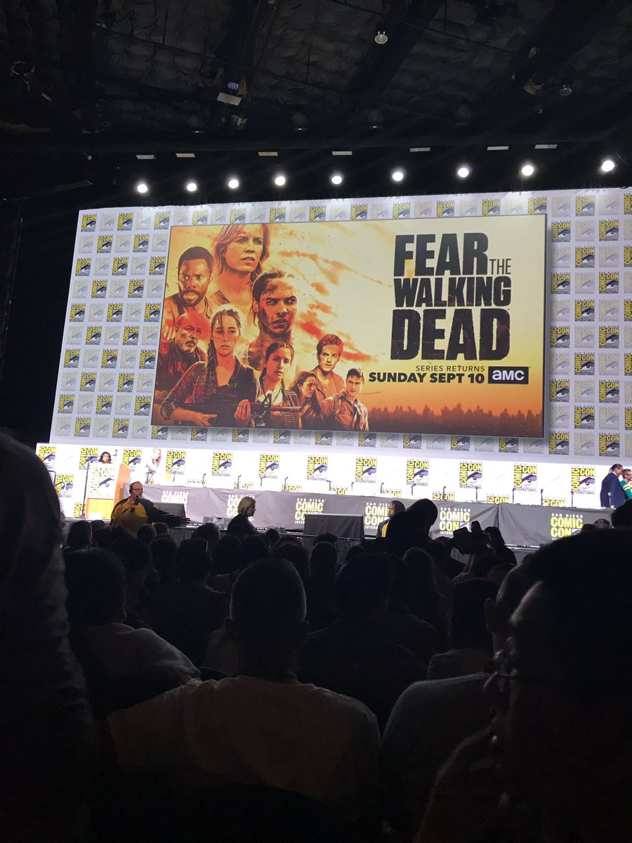 And that's the end of the #FearTWD panel! #SDCC