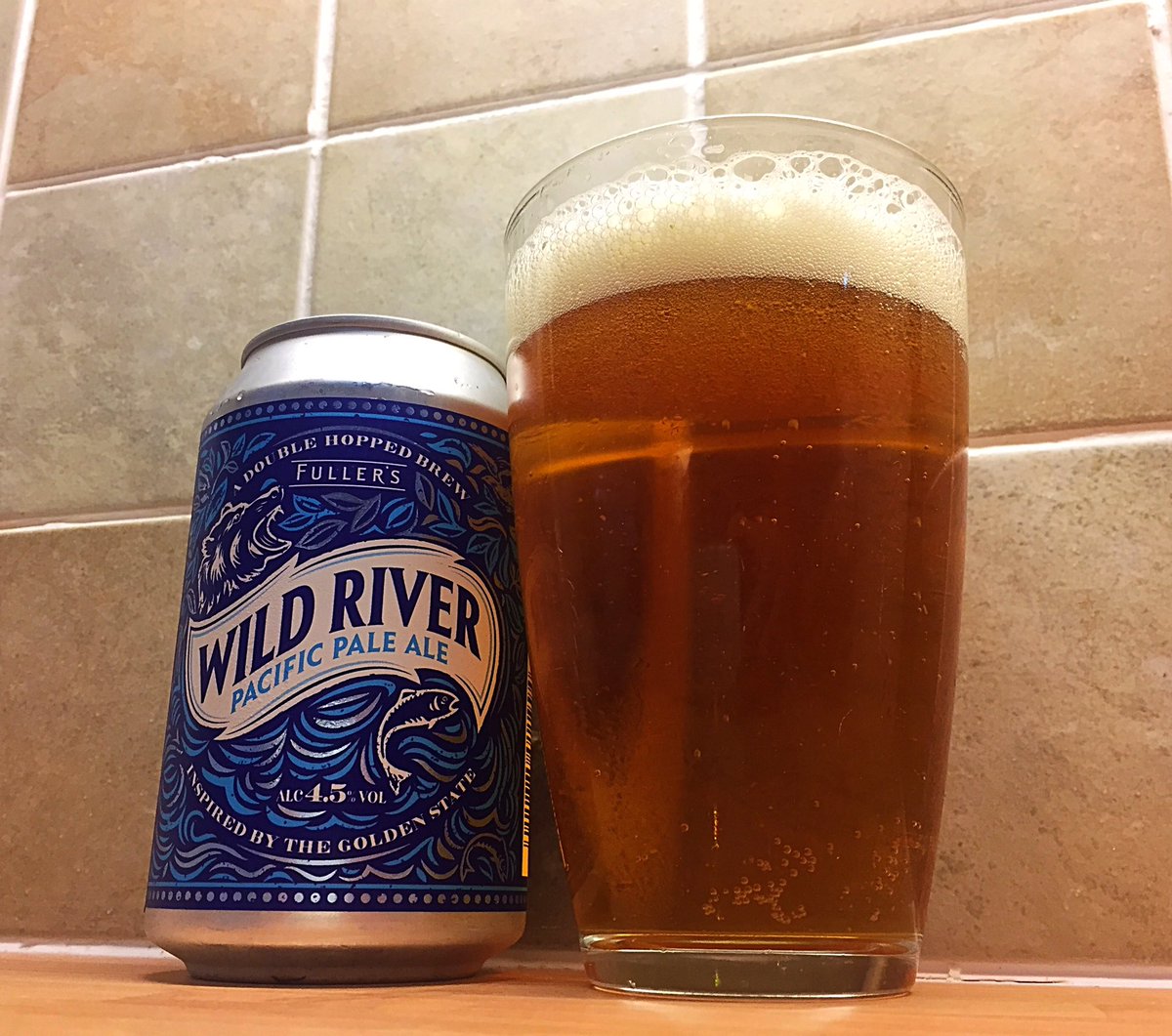 ManvsAle's tweet photo. No. 4/ of many is @Fullers Wild River providing plenty of malts and bitterness! 🍻👌 #ManvsAle #beerchaps #beereveryday #BeerHour #beerlove https://t.co/r8RxusCEwZ