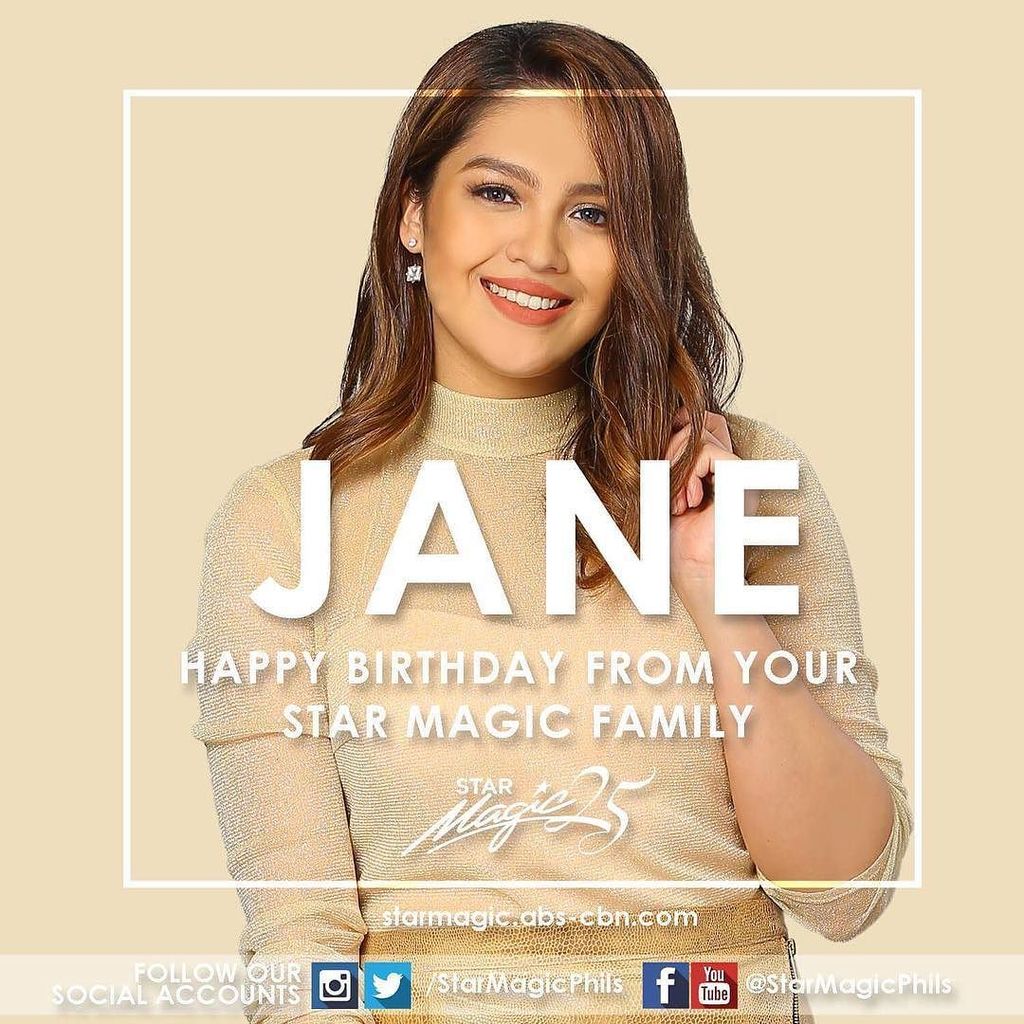 starmagicphils's tweet photo. Happy Birthday Jane from your Star Magic family! https://t.co/ioZuZ1OZsE https://t.co/RqVkUBctu0