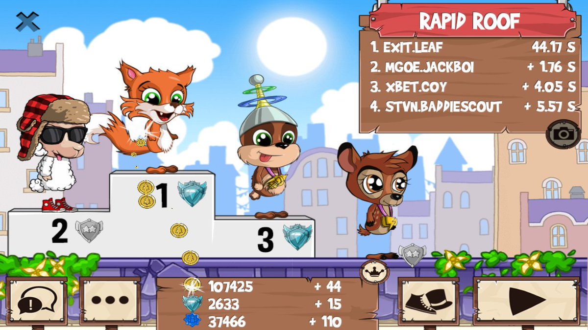 Kazue_Nakano's tweet photo. Luck at its finest! #funrun2 #Jackboi #C0Y #BADDIESCOUT https://t.co/e9AzSwAVNy