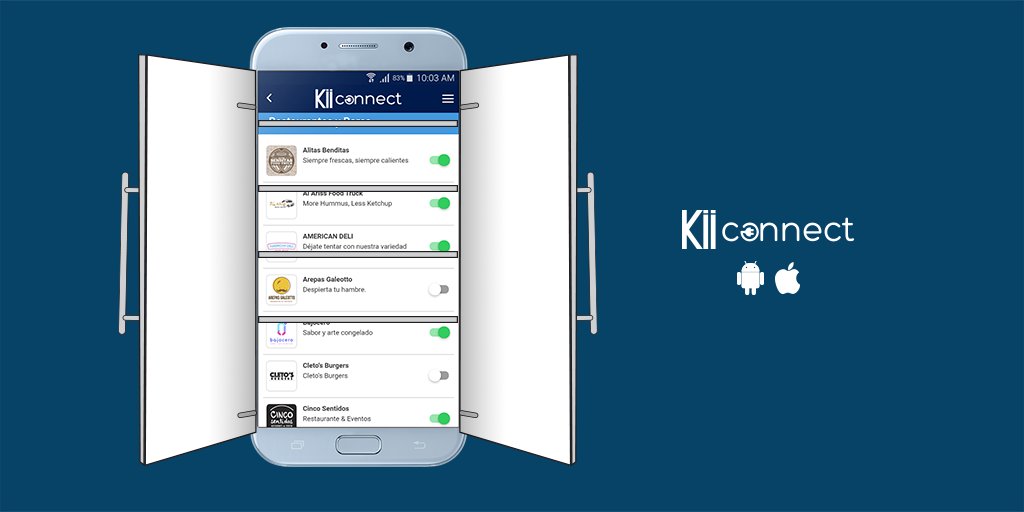 ¿La alacena vacía otra vez 🙄? Instala Kii Connect desde #GooglePlay #AppStore o goo.gl/meeJbH y recibe promos de tus restaurantes
