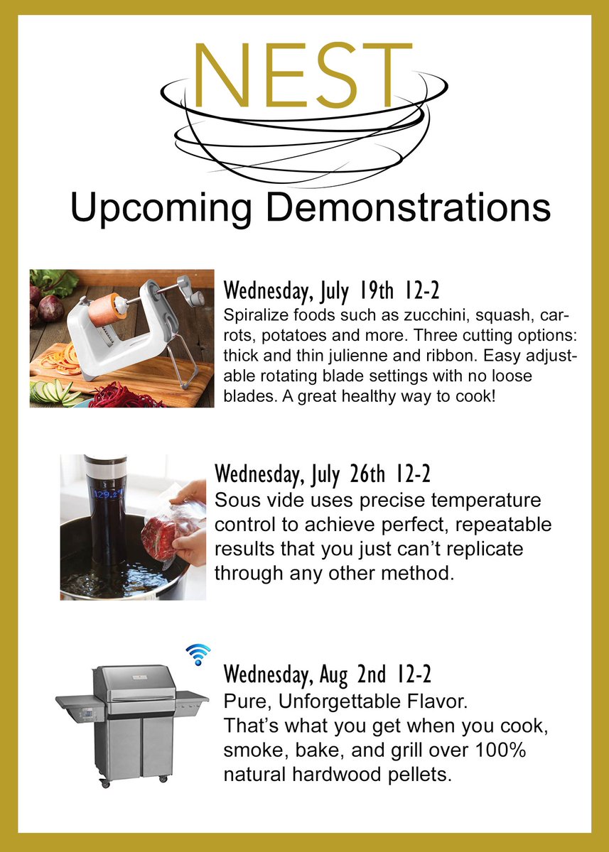 Nest_of_Perham's tweet photo. Check out the demos coming up at @Nest_of_Perham https://t.co/h07Wa0K62W