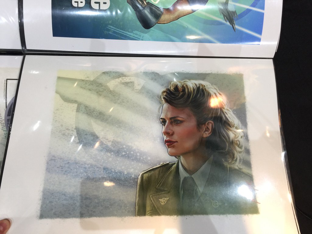 AgentCarterNews's tweet photo. #AgentCarter fans at #SDCC forget to drop by booth 4407 @jasonpal_art to get yourself this amazing print https://t.co/HgUbr3w6v6