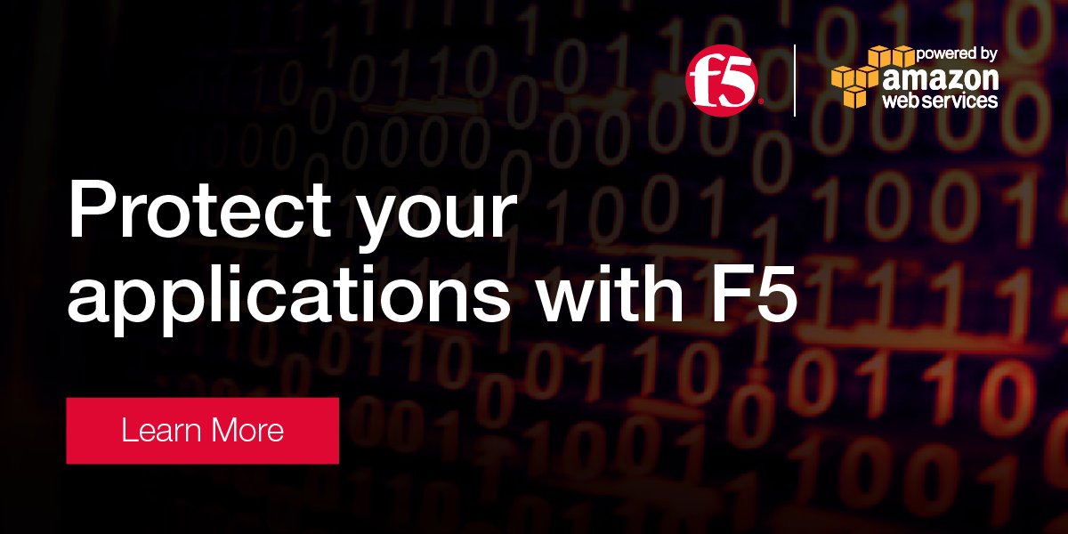 F5Security's tweet photo. Prevent malicious traffic and protect your applications with @F5Networks on @awscloud: https://t.co/PD5uoQr6zE https://t.co/9XTk6rSH5F