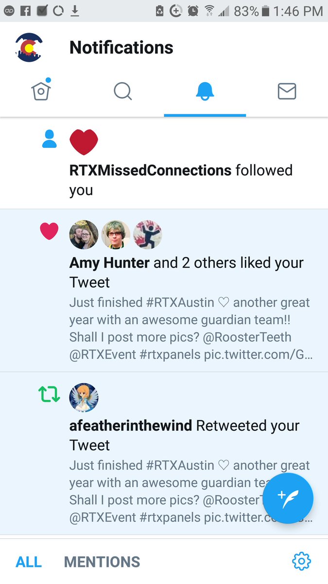 RoosterTeethCO's tweet photo. @RTX_Crushes -senpai noticed me!♡ https://t.co/wj5SIrcljQ