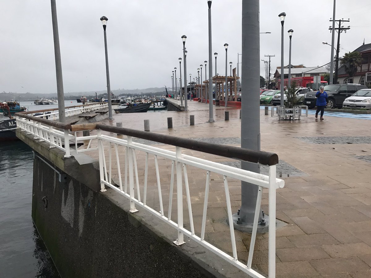 #Dalcahue: Fue inaugurado primer borde costero de un plan que contempla 20 iniciativas en #Chiloé <a href="/DOP_MOP/">MopDop</a> <a href="/mop_chile/">Ministerio de Obras Públicas🇨🇱</a> #ChileMejor