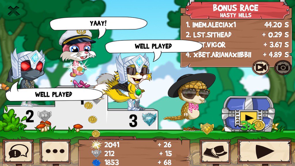 AleciaDiaz22's tweet photo. I just played a golden fox! #funrun2 #Sithead #Vigor #ArianaXIIBBII https://t.co/mnmHjUg9IU