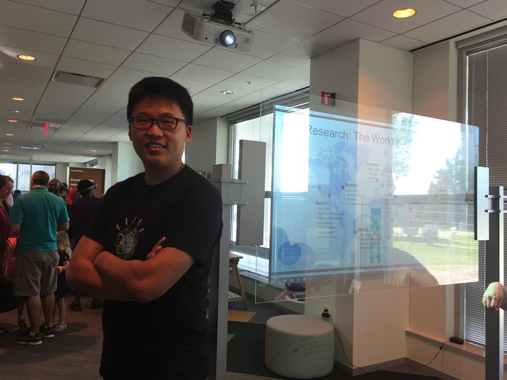 etransier's tweet photo. @IBMResearch - Researchers at work in Take Your Kids to Work day! https://t.co/lbADE7LBwT