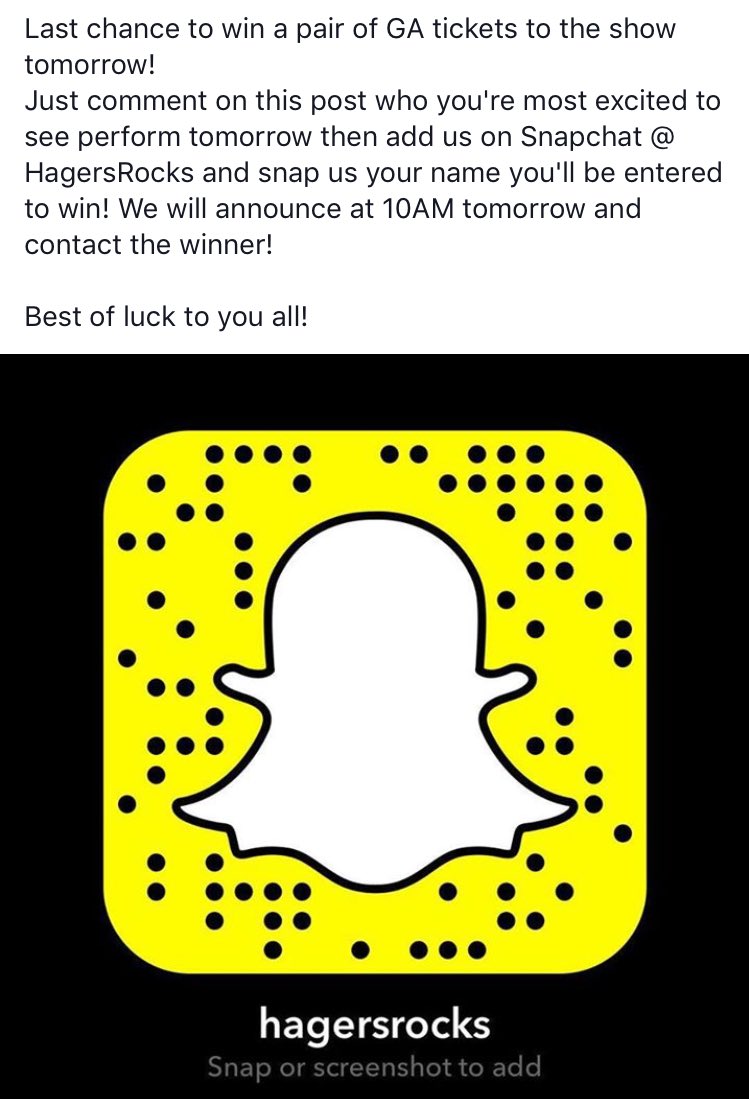 We're having our last giveaway on our Facebook 👀So excited to see you all there!!