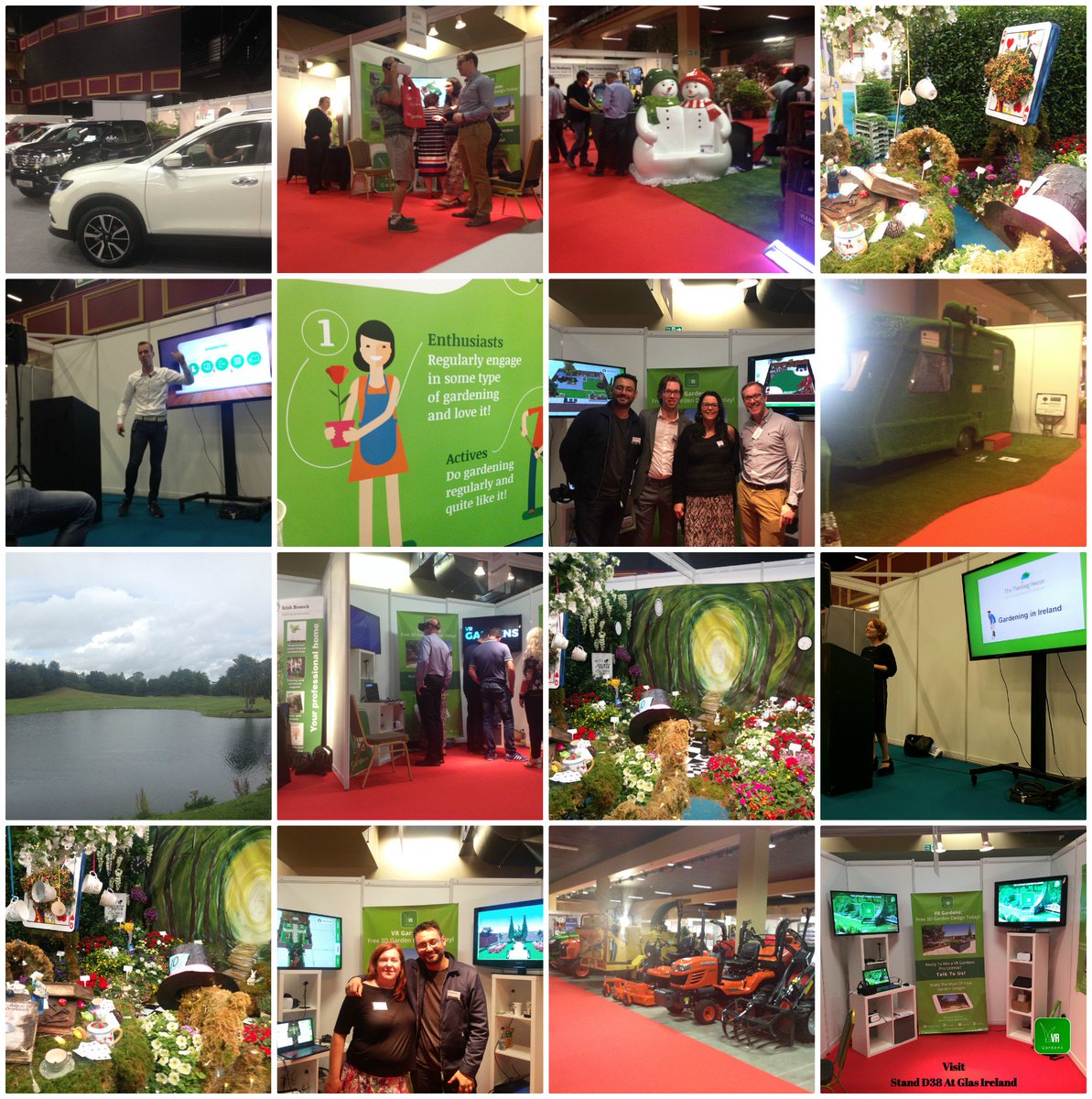 VR_Gardens's tweet photo. Have a good night everybody. We couldn't help putting together this picture of our adventures @GLASIRELAND @Bordbia π #glas2017 https://t.co/GfVg1gwJqK