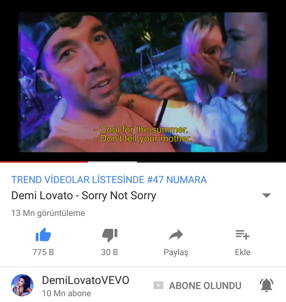 labyrinthofsia's tweet photo. Don't forget to listen to the new song of @ddlovato ๐
#StreamingSorryNotSorry #WatchSorryNotSorryOnYT https://t.co/PCePM7BqfI
