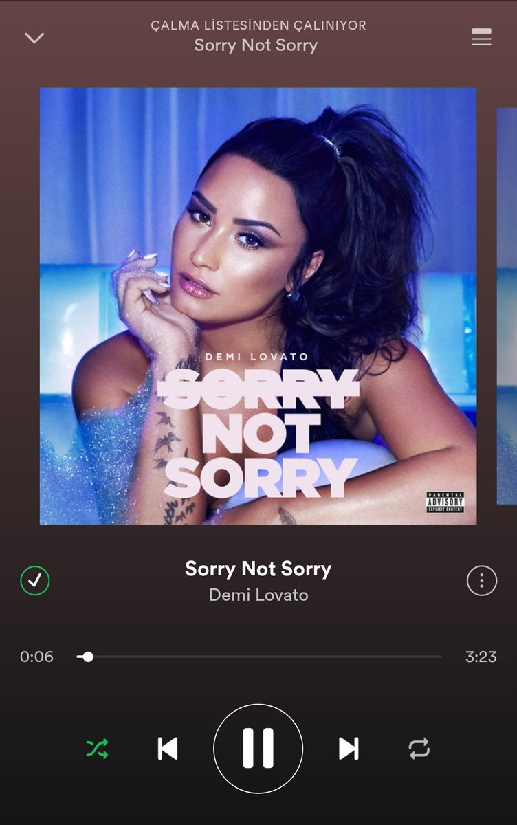 labyrinthofsia's tweet photo. Don't forget to listen to the new song of @ddlovato ๐
#StreamingSorryNotSorry #WatchSorryNotSorryOnYT https://t.co/PCePM7BqfI