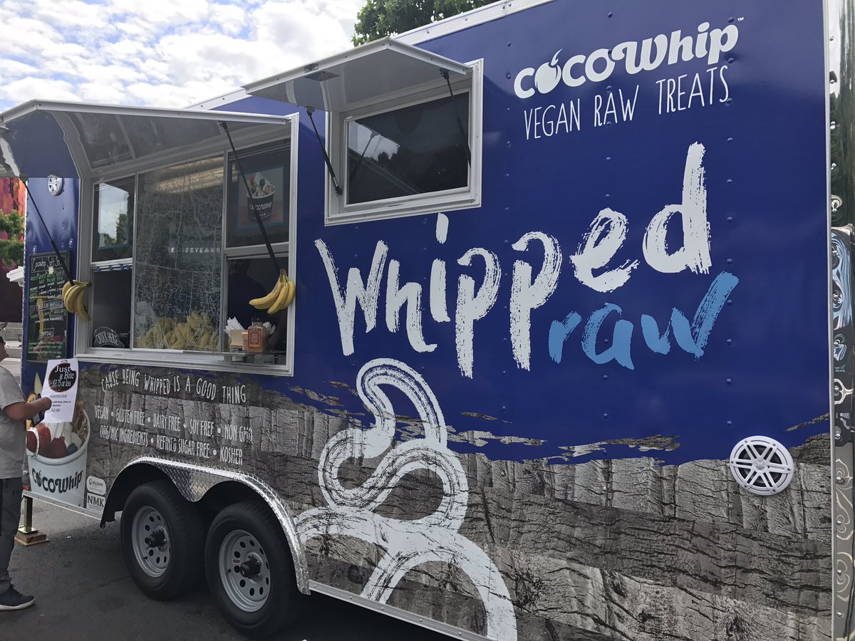 Best dessert at #BiteOfSeattle goes to <a href="/WhippedRaw/">Whipped Raw</a> #CocoWhip absolutely divine!