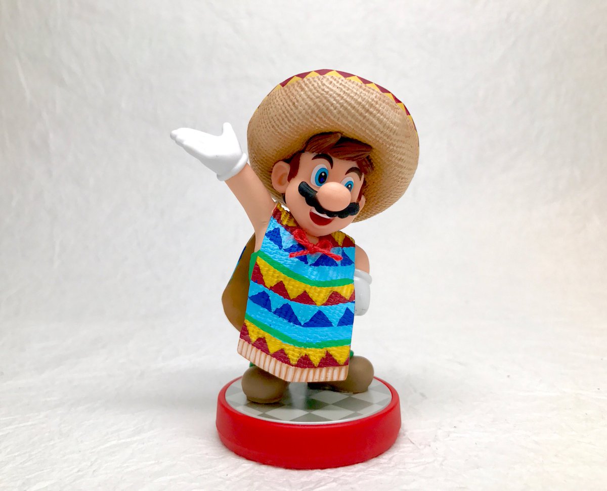 MissGandaKris's tweet photo. 💥 PANCHO MARIO 💥
@NintendoAmerica 

#CustomAmiibo #DIY &amp; #GIVEAWAY
Enter below 👇🏻

https://t.co/9E0hzIx7gq

#Amiibo #MarioOdyssey https://t.co/KQlB37aE9q