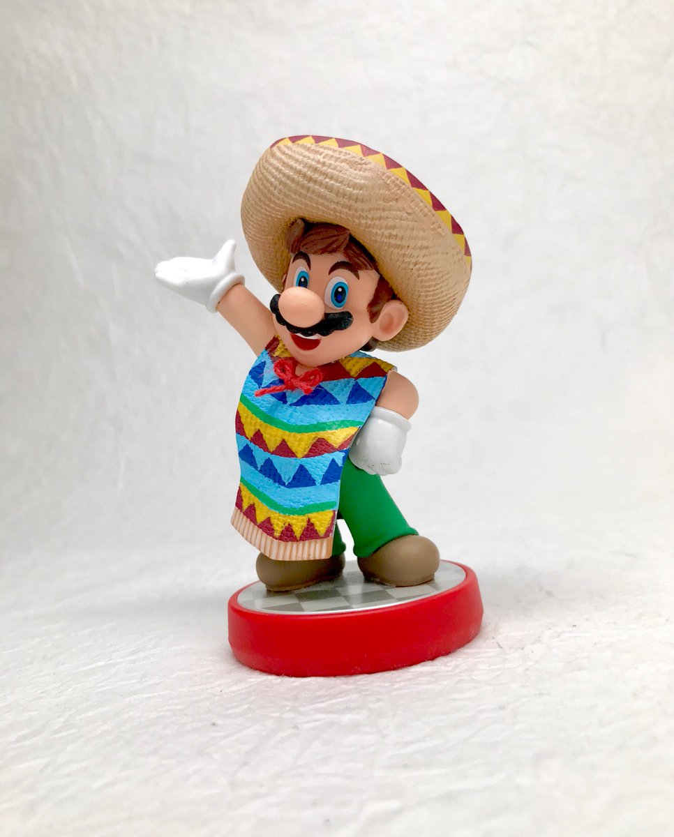 MissGandaKris's tweet photo. 💥 PANCHO MARIO 💥
@NintendoAmerica 

#CustomAmiibo #DIY &amp; #GIVEAWAY
Enter below 👇🏻

https://t.co/9E0hzIx7gq

#Amiibo #MarioOdyssey https://t.co/KQlB37aE9q