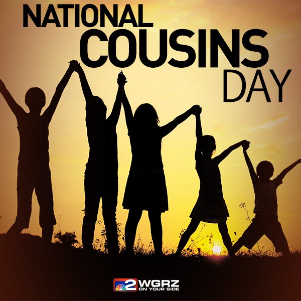 WGRZ on Twitter "Today is National Cousins Day! Share a