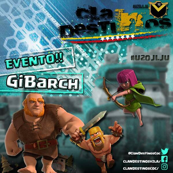ClanDestinosCoc's tweet photo. #eventossupercell #gemas #GIBARCH #supercell @AtmosFearz_Coc @ClanDestinosCoc @leyendas_kc @ClanAlmaLlanera https://t.co/1NsBdsCV00