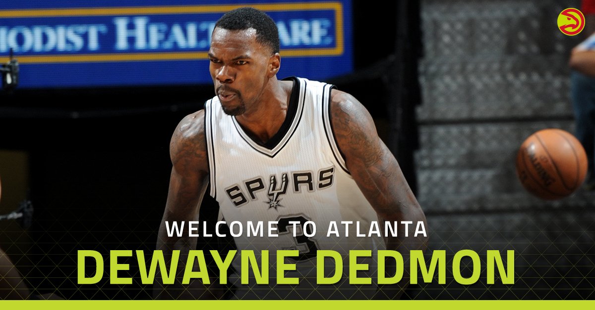 ATLHawks's tweet photo. Join us in welcoming @d_dedmon3 to the squad!

#TruetoAtlanta https://t.co/9GTNdzL7dp