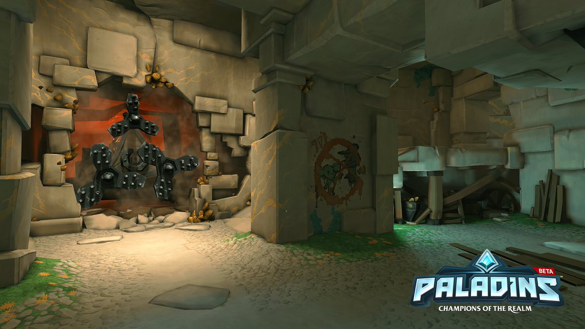 PaladinsGame's tweet image. Dig your way through this Splitstone Quarry image gallery! twitch.tv/paladinsgame
