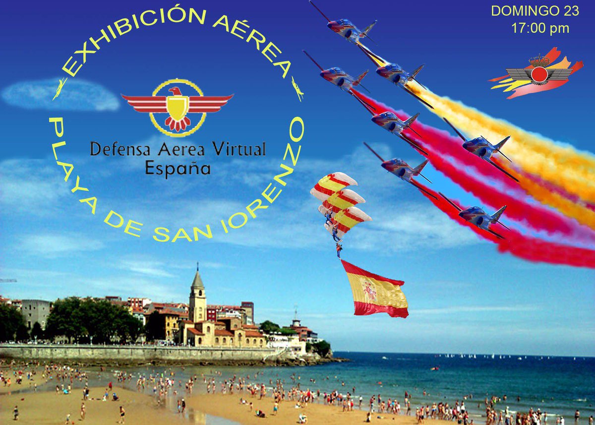 defensaaerea's tweet photo. Ya tenemos a un par de aguilas, un C-130 y un Eurofighter Typhoon en asturias, ya queda menos, te lo vas a perder?
@IVAOES @NoticiasAirSim https://t.co/QdDqvYzCB2