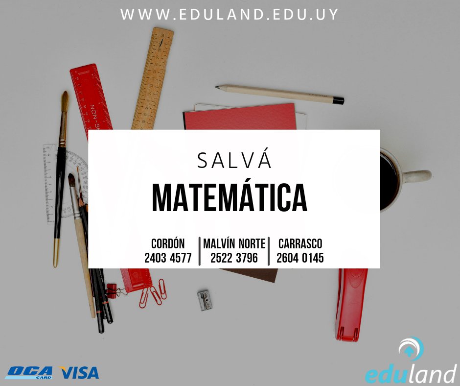 edulanduy's tweet photo. Salvá tus materias, llama y aprovechá nuestros precios  +598 2522 37 96 #Montevideo #Liceo https://t.co/Lg7beRzR32