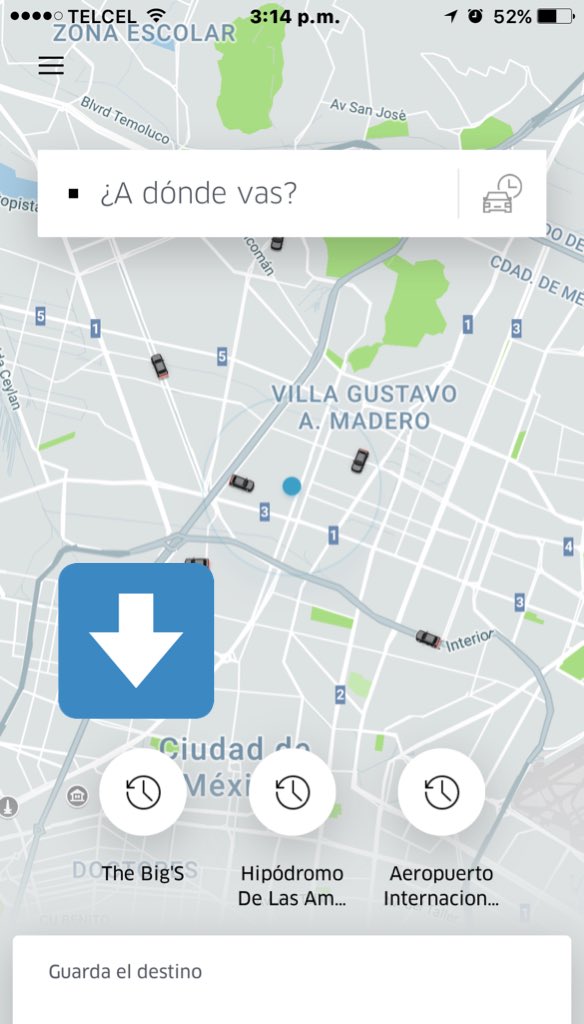 sweetmau11's tweet photo. Cuando Uber sabe cuál es el destino de cada fin de semana!😬 @TheBigsMx @MOJARRAA https://t.co/tt8jrf9mRv