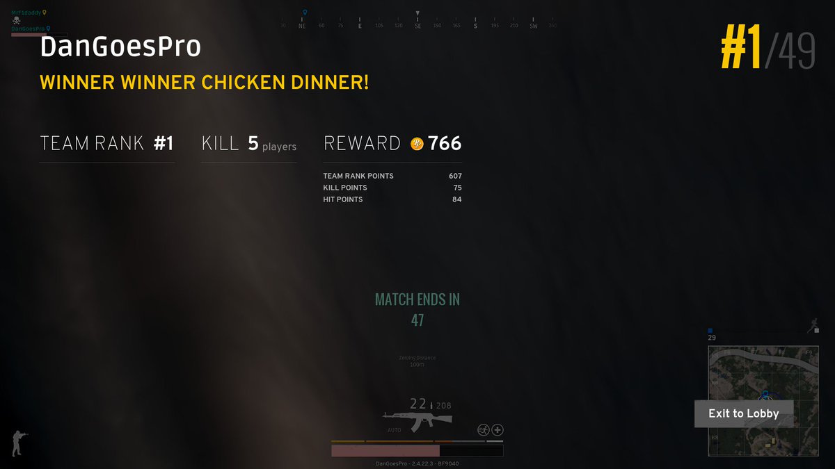 DanGoesPro's tweet photo. Oh yes #TeamNo1 #PlayerUnknownsBattlegrounds #FirstTime #ProTeam @F1daddy @Gunkel83 @mrjones_93 https://t.co/wTHzsSN9bp