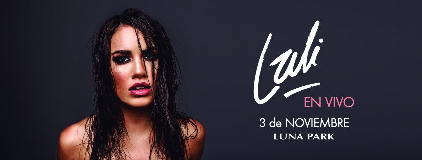LaliMusica's tweet photo. #LaliEnVivo 3/11 en el @stadiumlunapark 💕💥🇦🇷 https://t.co/b1UASIx2SK