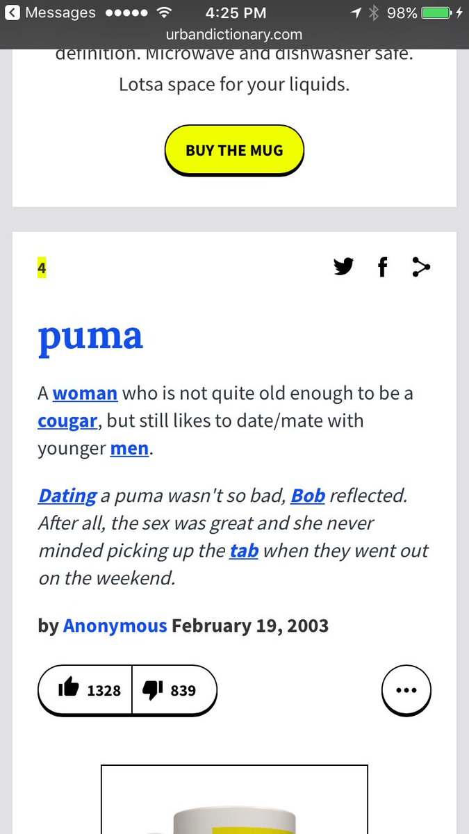pumas urban dictionary