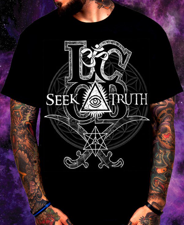 Mythicistme's tweet image. LCOB | Seek Truth | Shirt | Keepers Of Spiritual Hip Hop truthseekah.com/product/lcob-s…